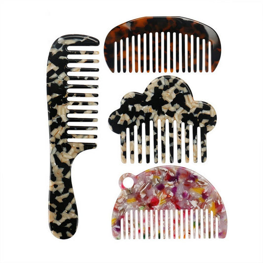 ACETATE 4MM PLATE HAIR COMB ANTI-STATIC COMB_CWAHA4181
