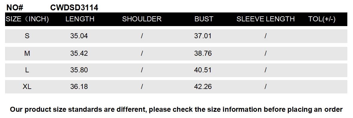 CWDSD3114_ROUND NECK SLEEVELESS BUTTON POCKET WAIST DRESS