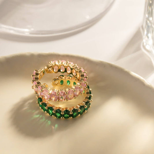 FASHIONABLE, VERSATILE AND COLOR-PROOF OPEN RING