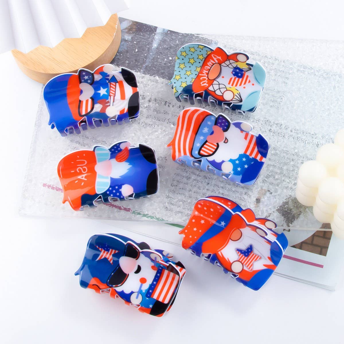 CWAHA5133_CARTOON CHARACTER BLUE SERIES GRAB CLIP