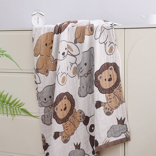 CARTOON ABSORBENT QUICK-DRYING GAUZE BATH TOWEL_CWMM1618