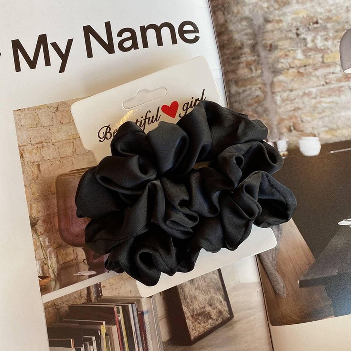 ELEGANT AND EXQUISITE FRENCH HAIR SCRUNCHIES