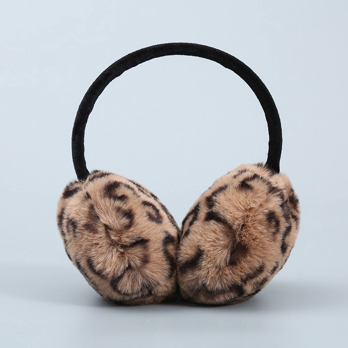 CUTE LEOPARD PRINT ANTIFREEZE EARMUFFS