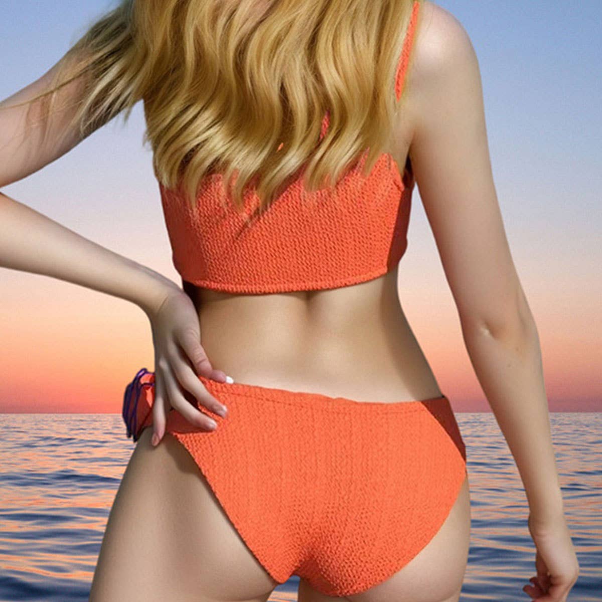 FLORAL SEXY BIKINI TWO-PIECE SWIMSUIT WOMEN