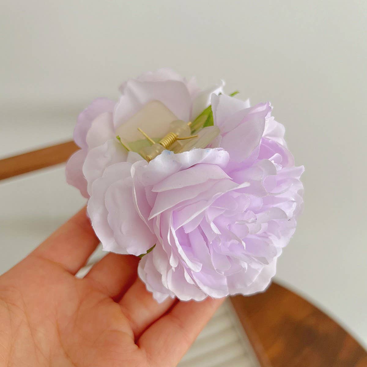 FRENCH ROSE CLIP STYLE HALF-TIED HAIR HAIRPINS_CWAHA1172