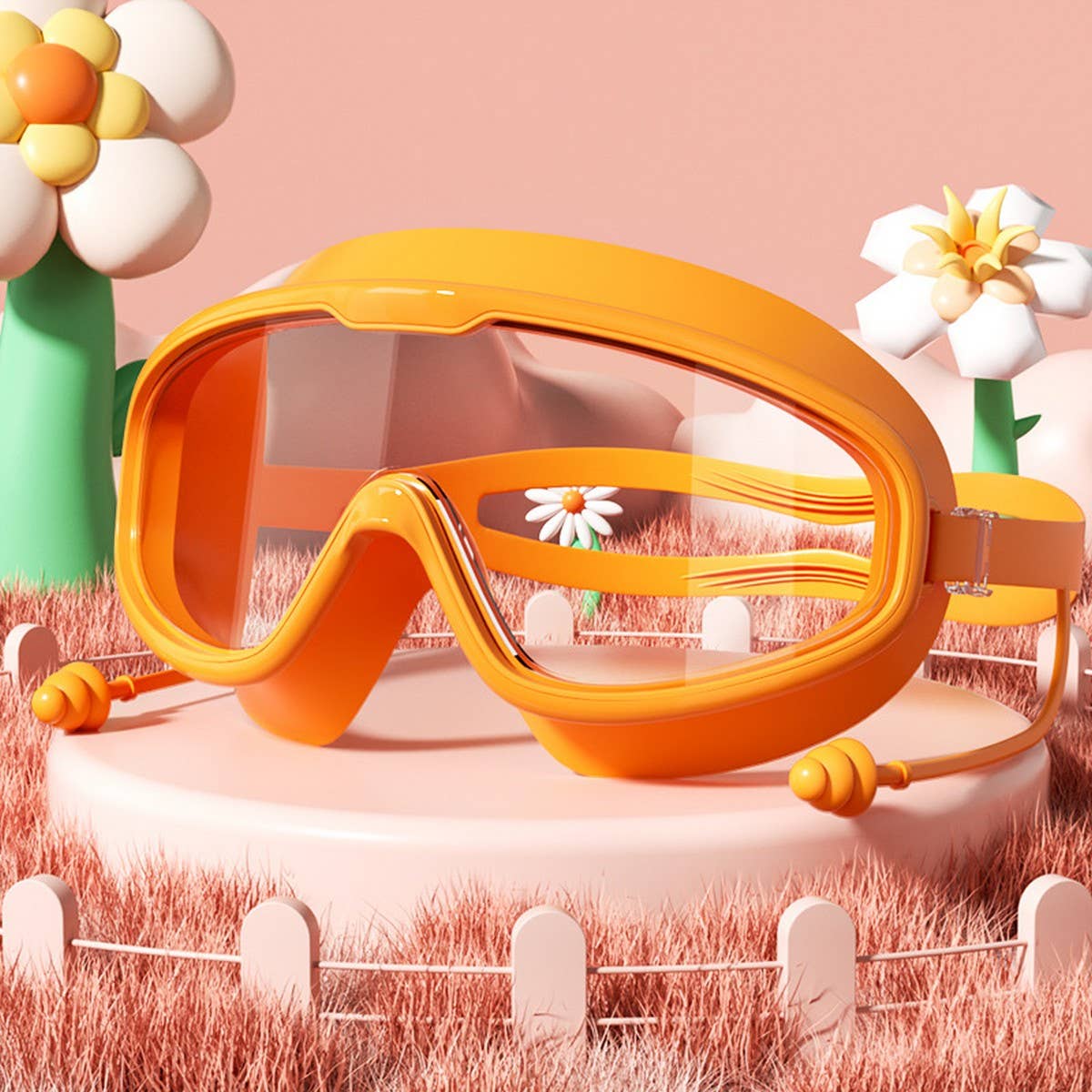 Kids HD Anti-Fog Swim Goggles ? Large & Stylish£ßCWMM6647