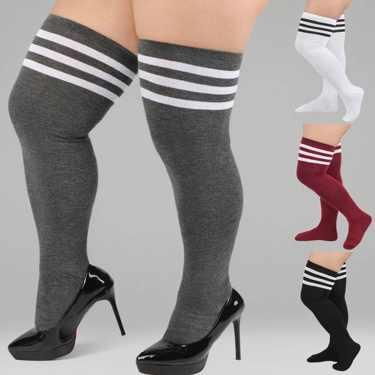 CWMS02668_PLUS SIZE THIGH HIGHS FOR CURVY WOMEN
