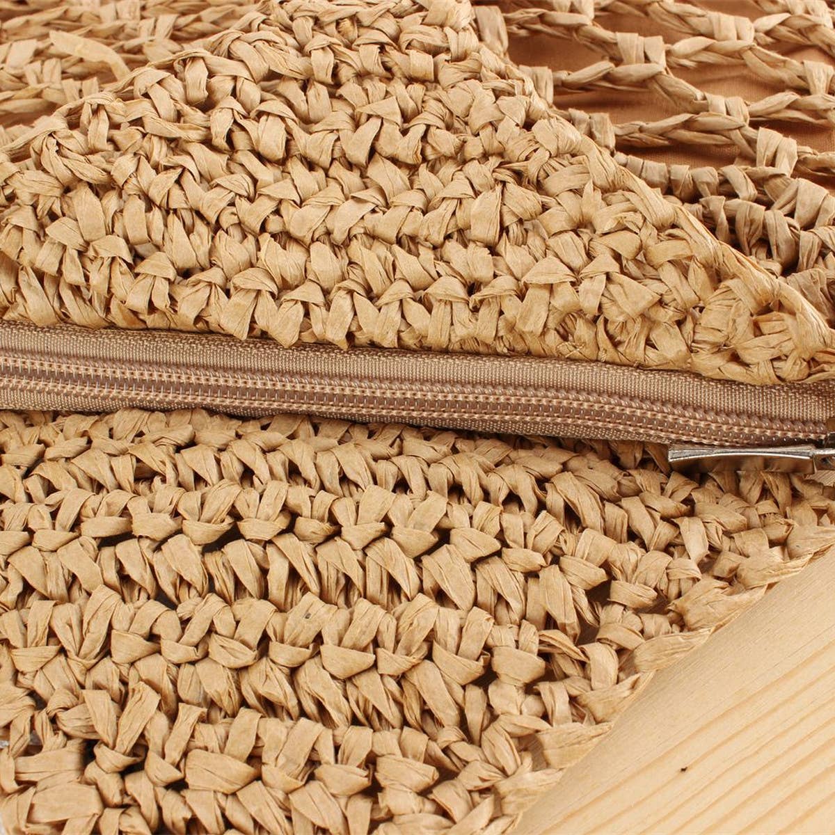 HOLLOW PAPER ROPE LARGE CAPACITY STRAW BAG_CWAB2011