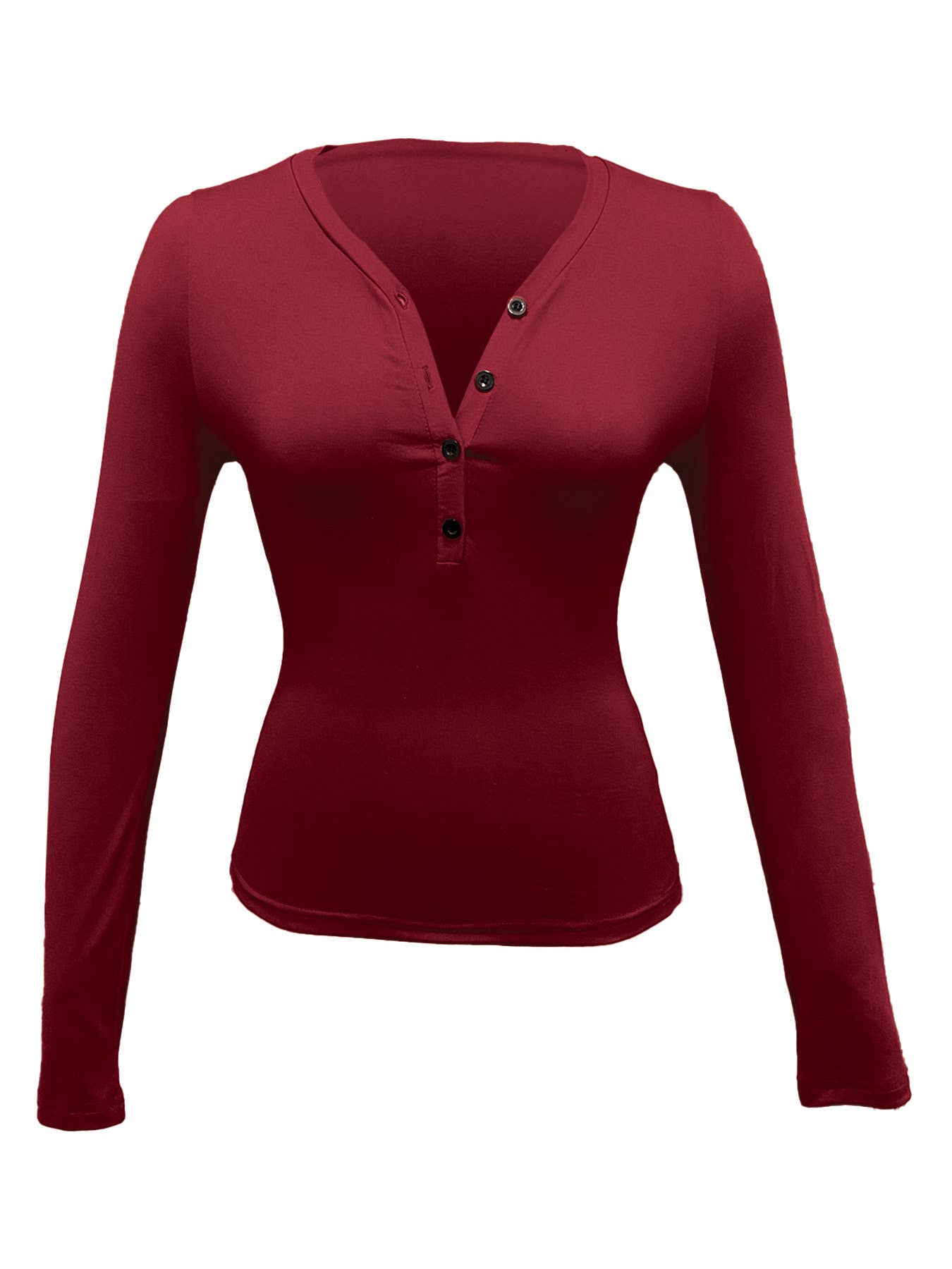 Button Casual Slimming Knitted Crop Top T-Shirt_Cwtbll4122