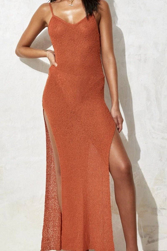 CWDMD5312_BEACH HOLIDAY SUPER FAIRY KNITTED DRESS