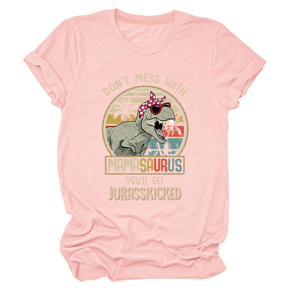 Stylish Women's Tee ??Don't Mess With Print_CWTTS1524