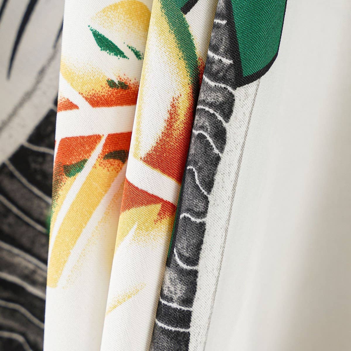 BOHO FLOWER PRINT FRONT OPEN KIMONO FOR SUMMER_CWASC0799