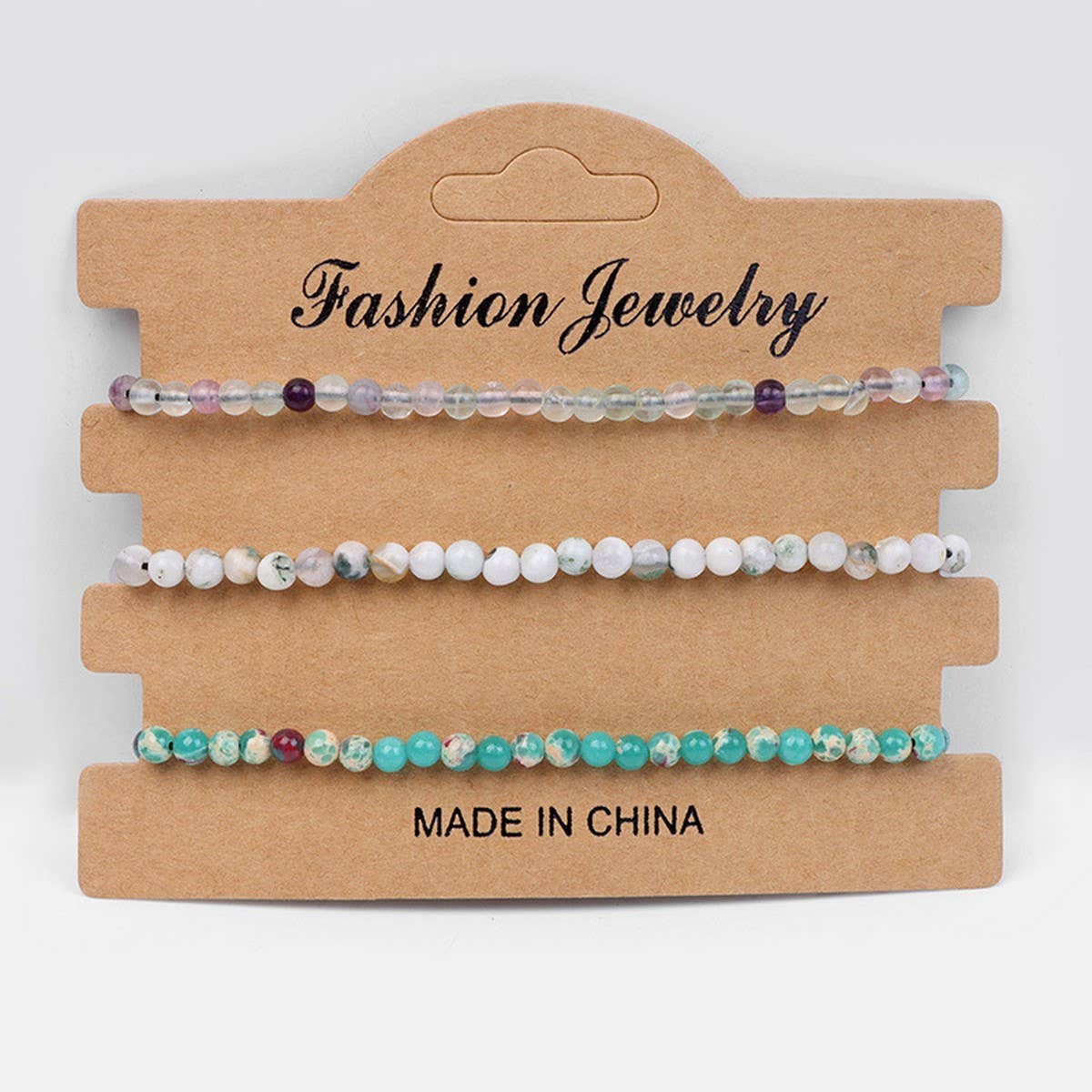 CWAJE4236_NATURAL STONE HIGH-GRADE CARDBOARD WOVEN BRACELET