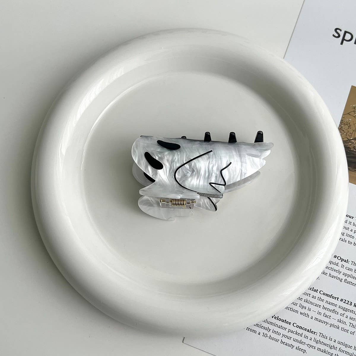 Halloween Ghost Cartoon Hair Claw Clip for Girls