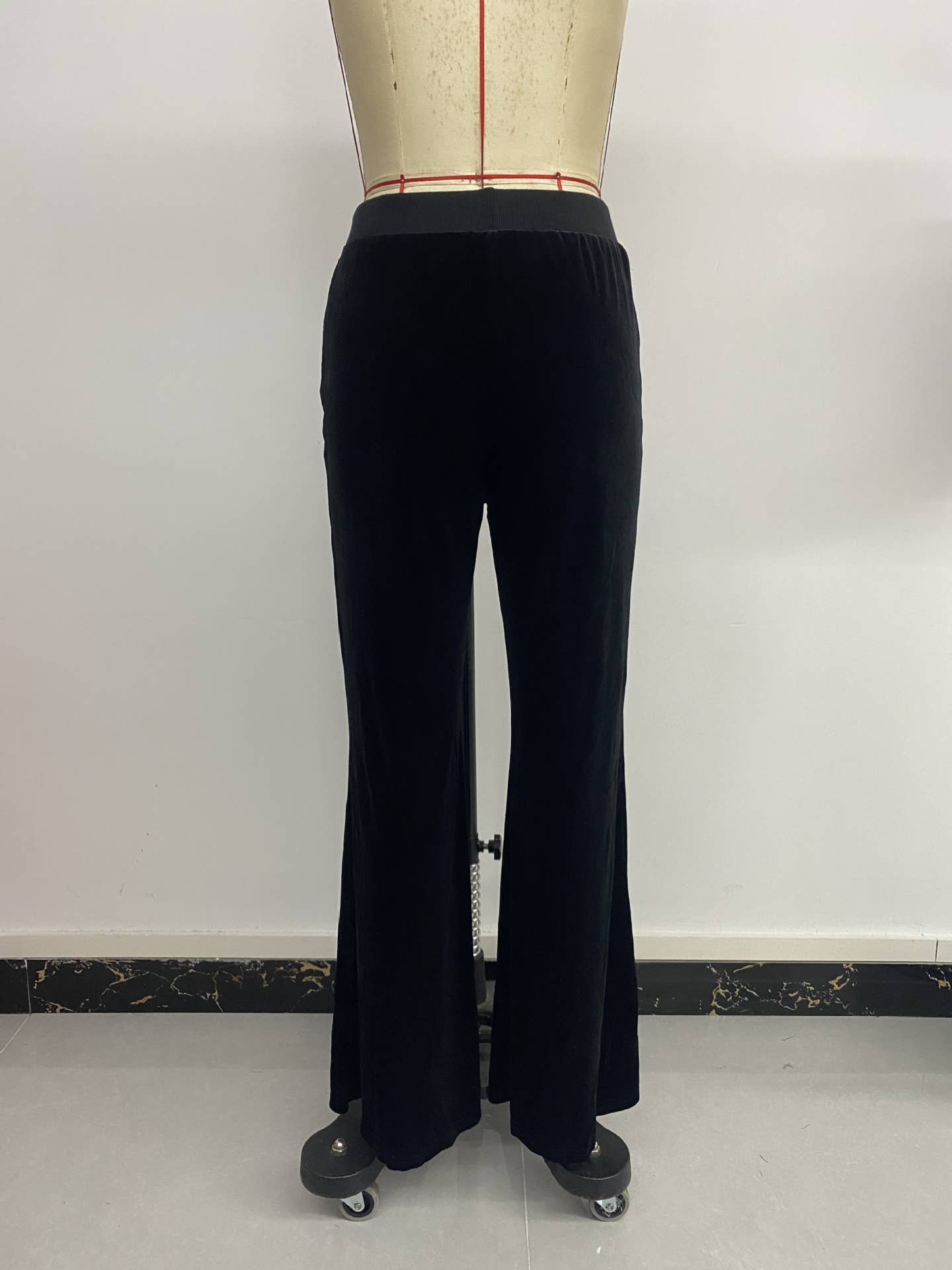 Spicy girl velvet slightly sagging long pants