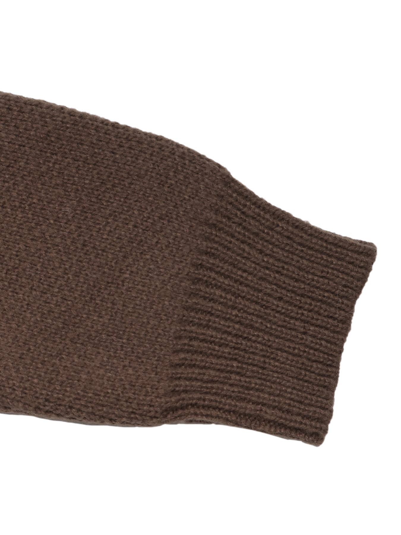 Ethnic-style jacquard zipper cardigan