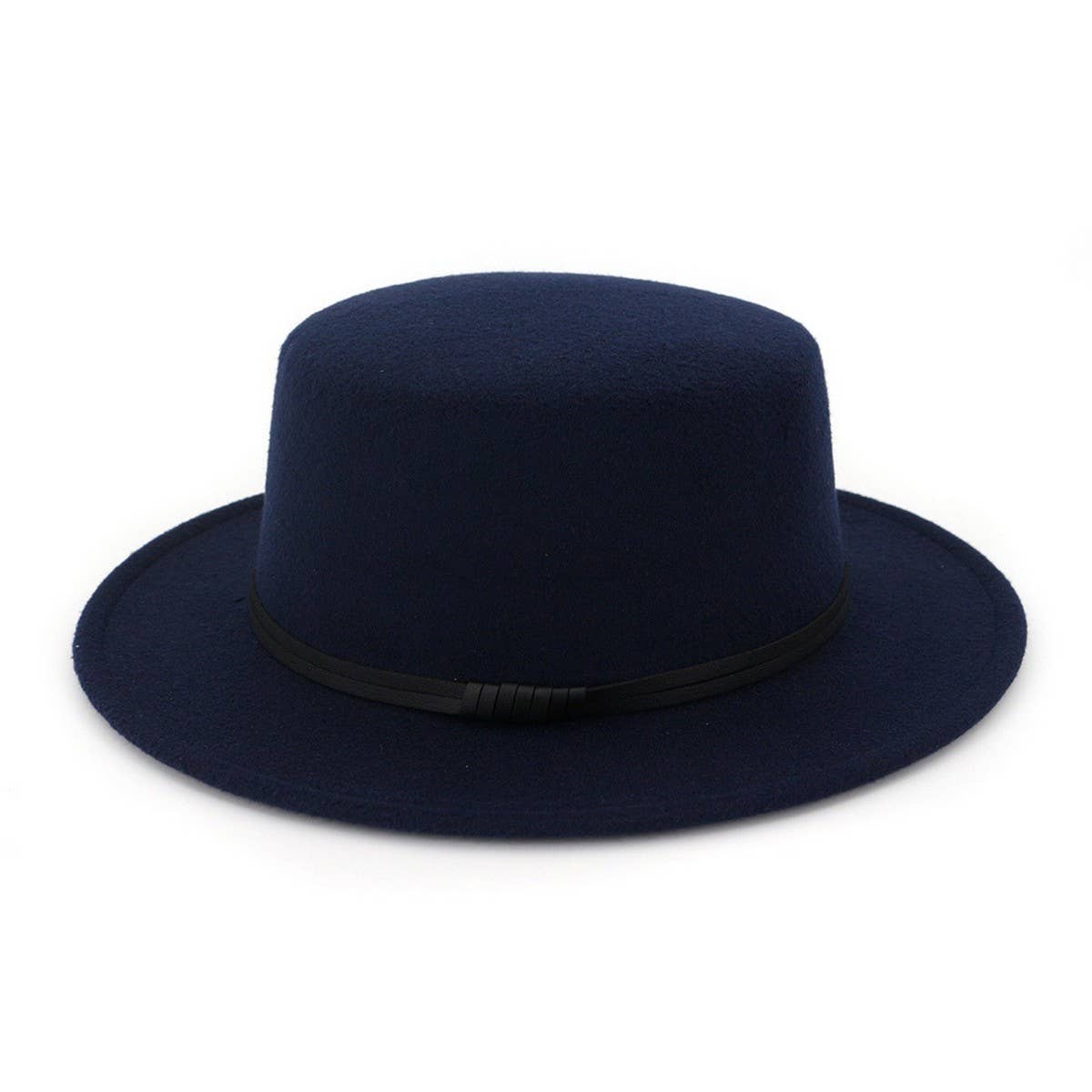 NEW STYLE FLAT TOP FLAT BRIM HAT JAZZ HAT_CWAH1781
