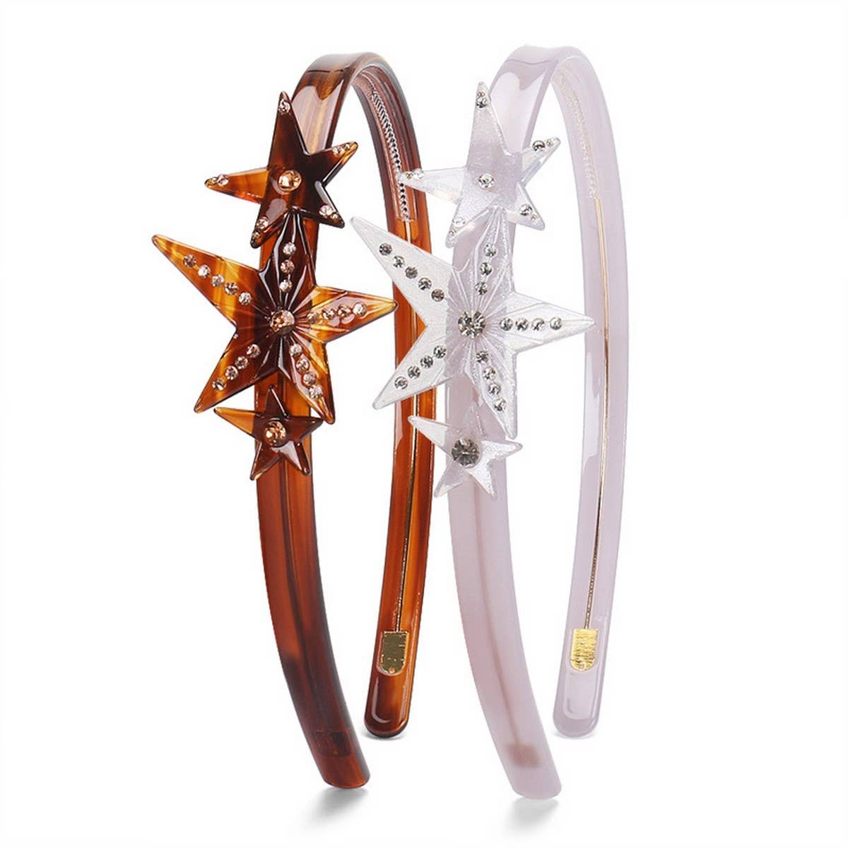 ACETATE STAR HEADBAND WITH DIAMONDS_CWAHA4374