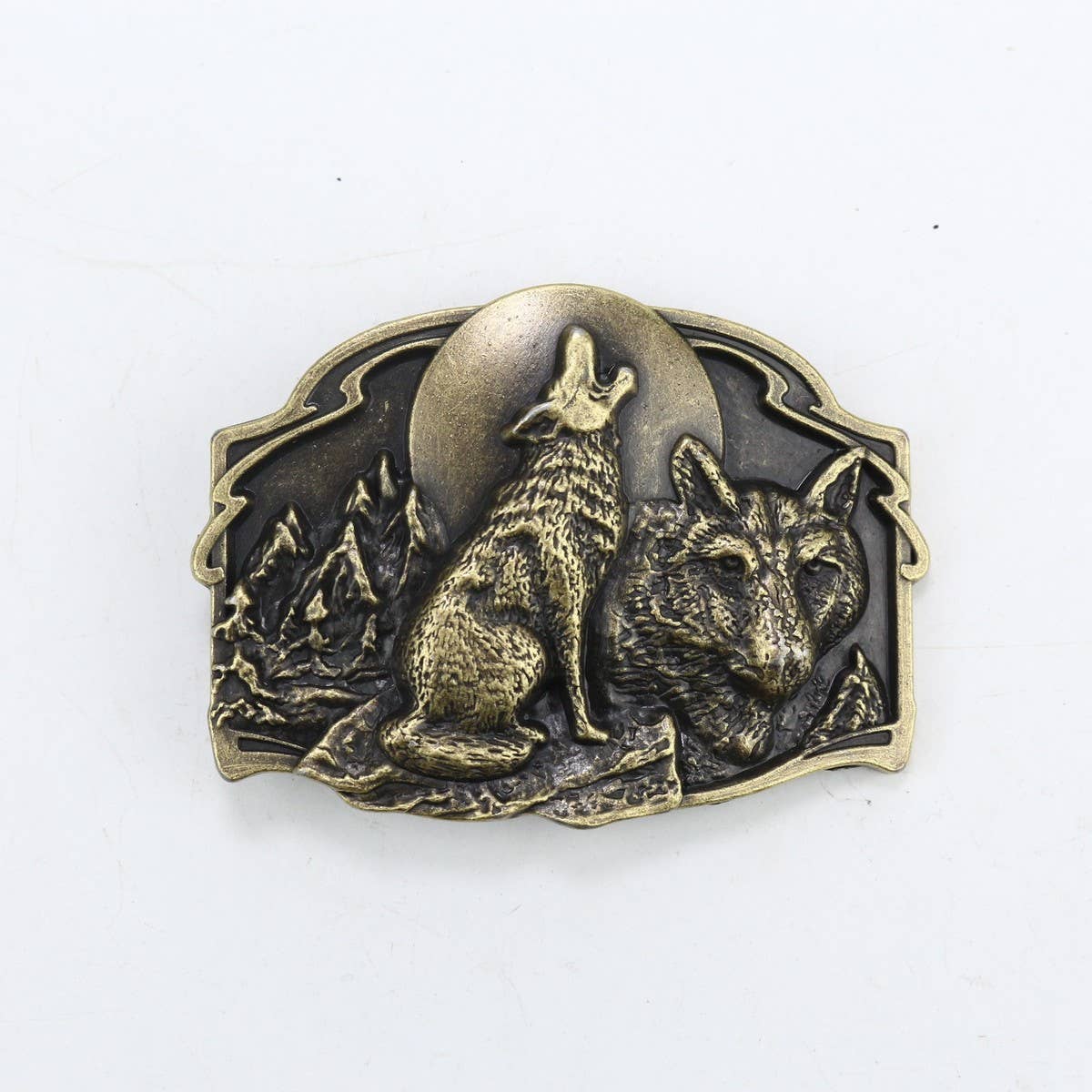 TEXAS PENTAGRAM VINTAGE BELT BUCKLE_CWABE0431