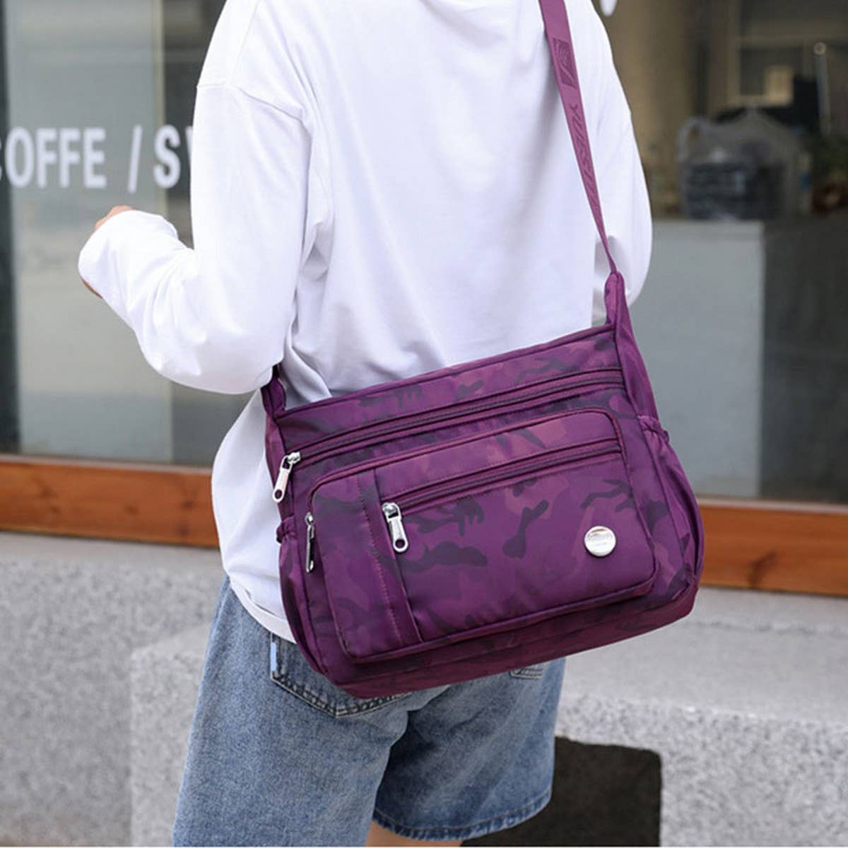 FASHION OXFORD CLOTH CROSSBODY SHOULDER BAG_CWASC1726