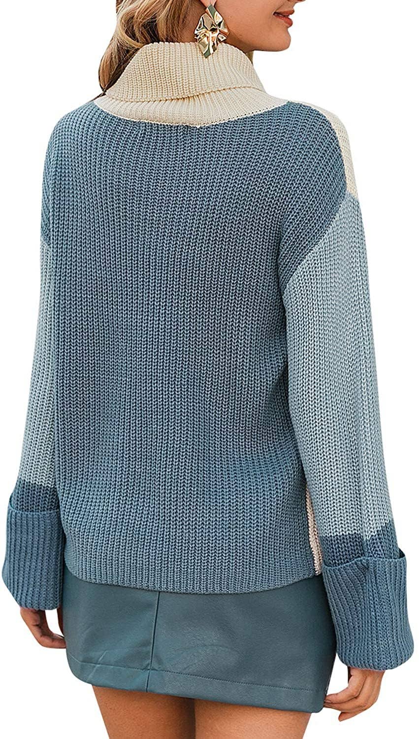 TURTLENECK LONG-SLEEVED SWEATER PULLOVER SWEATER