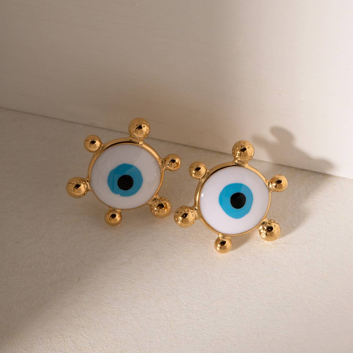 RETRO DRIPPING NEW DEVIL'S EYE EARRINGS_CWAHA0922
