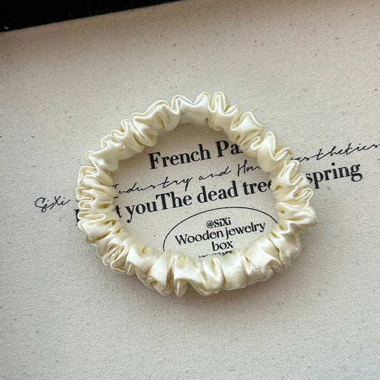 French-style fine hair rope made of mulberry silk