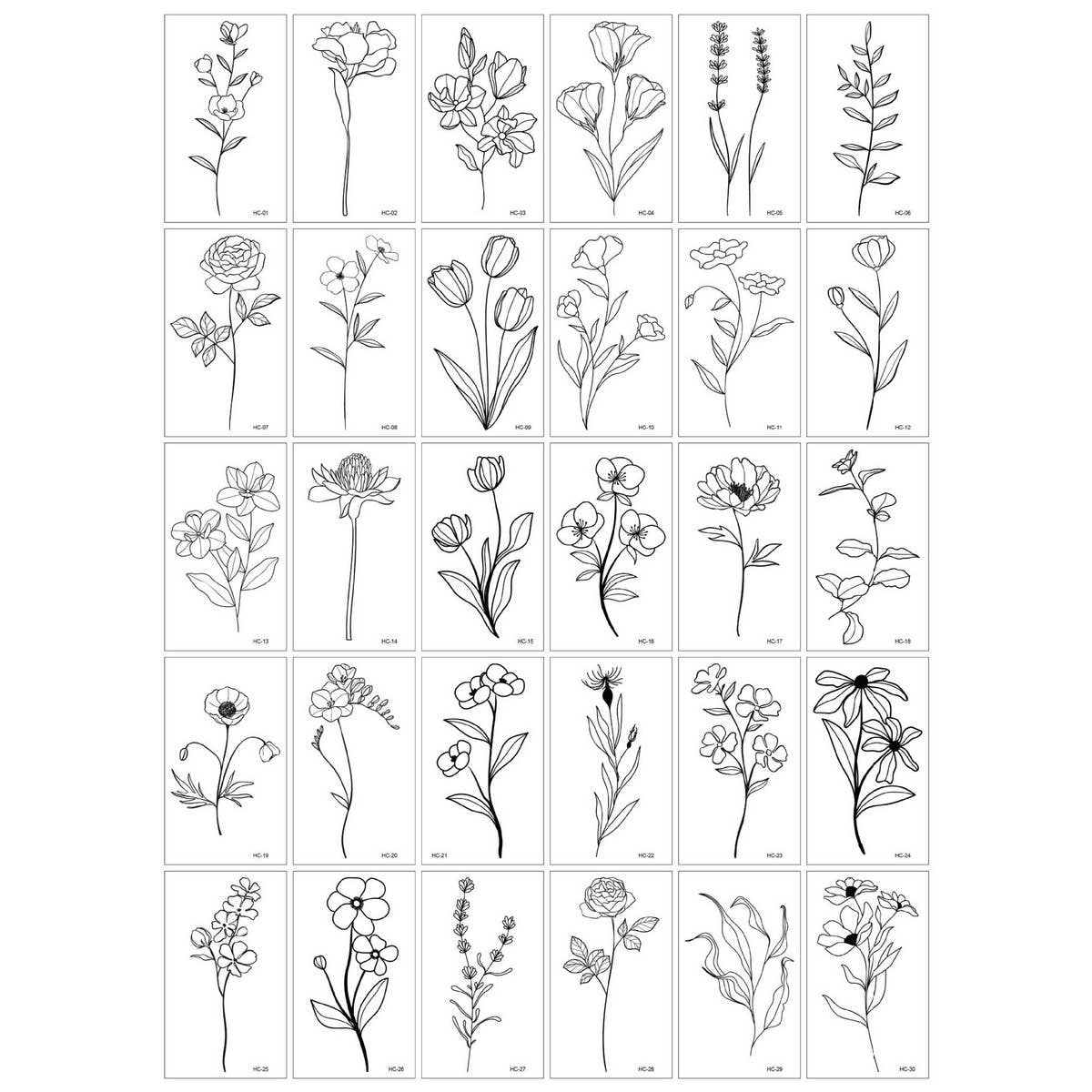 Black Butterfly Tattoo Stickers ??Chic & Sexy_CWMM8228