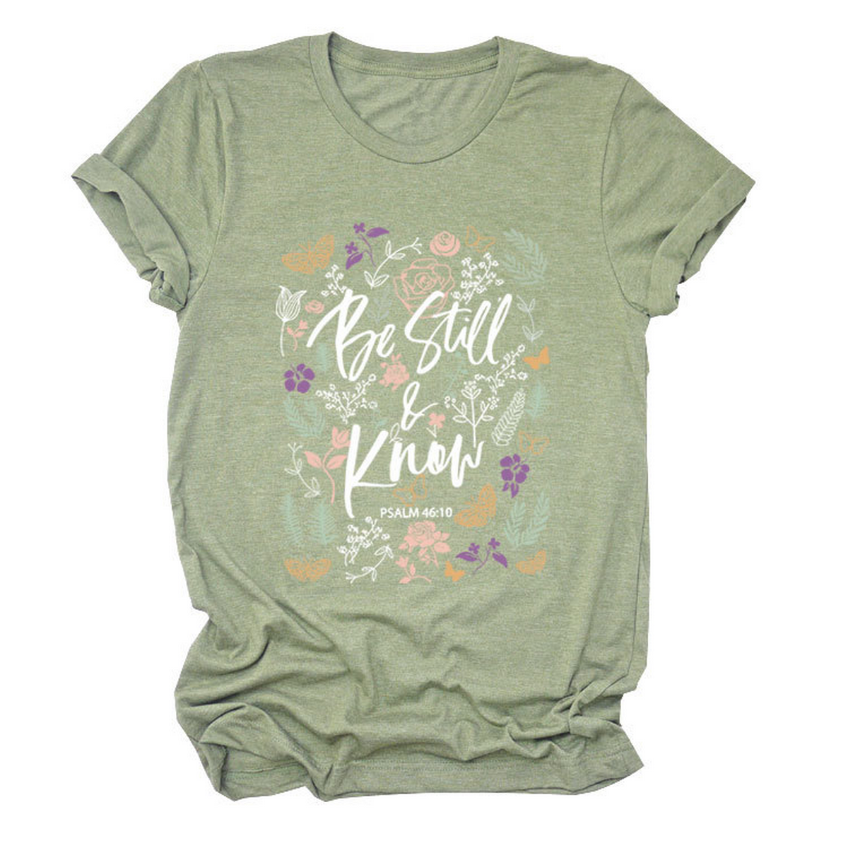 Women??¢s Faith Tee, Be Still and Know_CWTTS1480