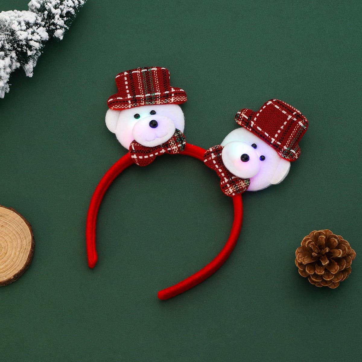 CHRISTMAS LIGHTED PARTY HEADBAND