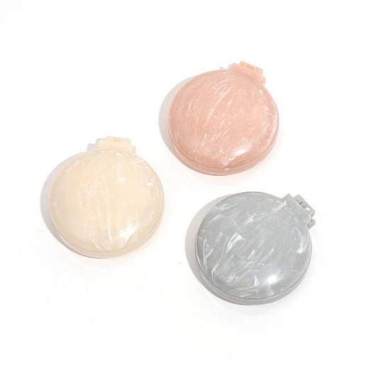 MASSAGE COMB PORTABLE FOLDING MIRROR COMB