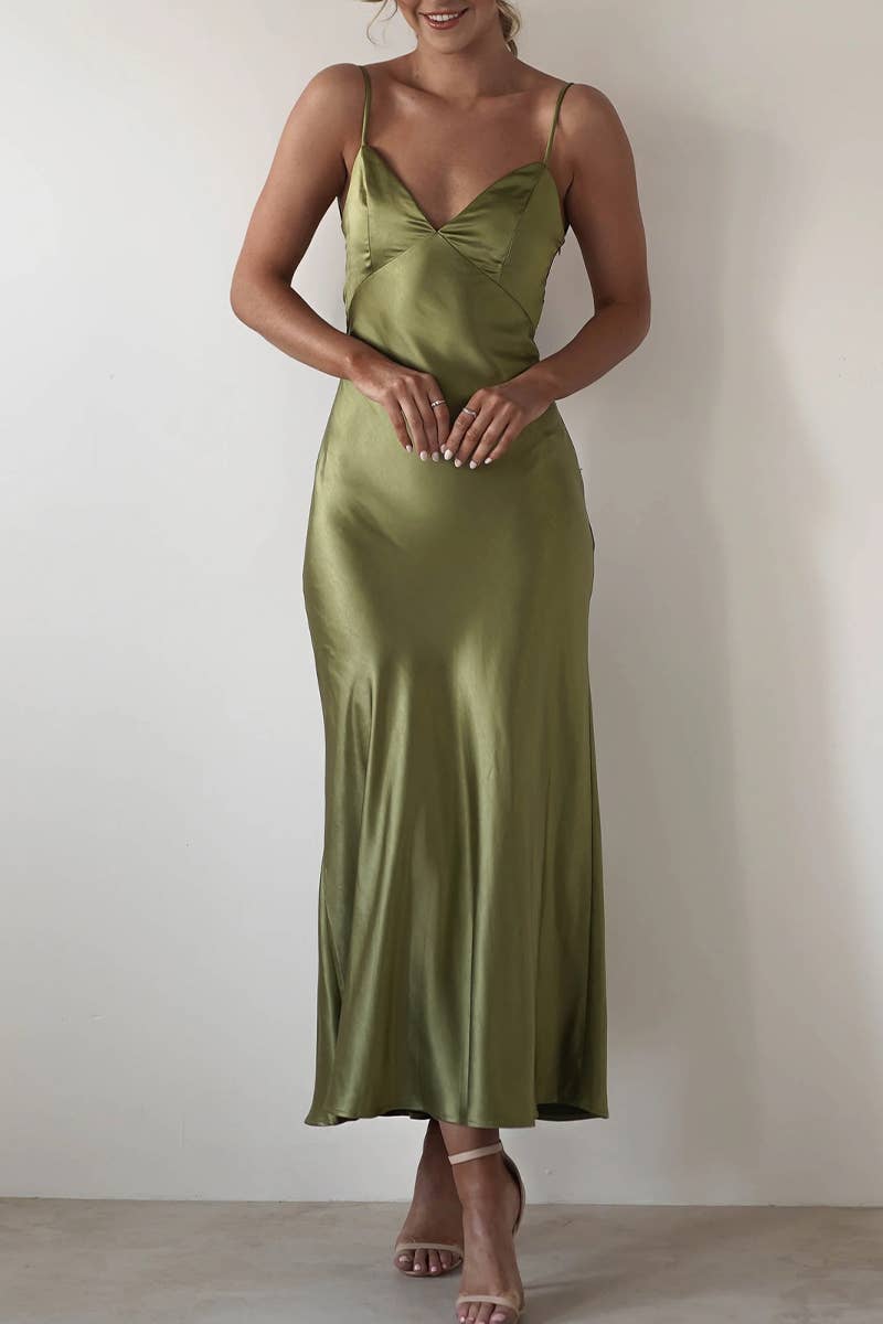 CWDHL0931_SEXY SUSPENDER FASHIONABLE BACKLESS DRESS