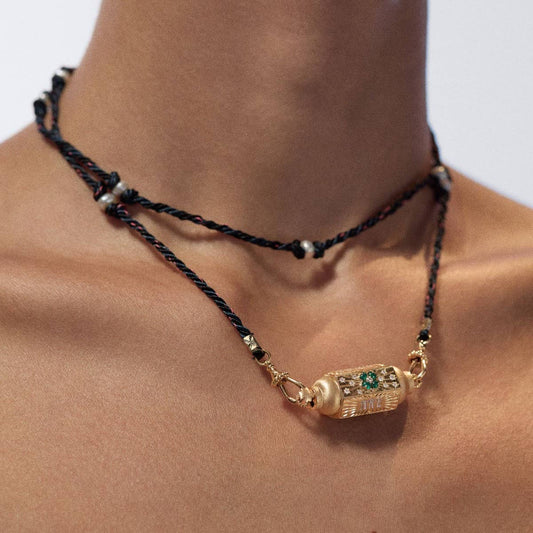 NICHE DESIGN GOLD PLATED PENDANT NECKLACE_CWMM3784