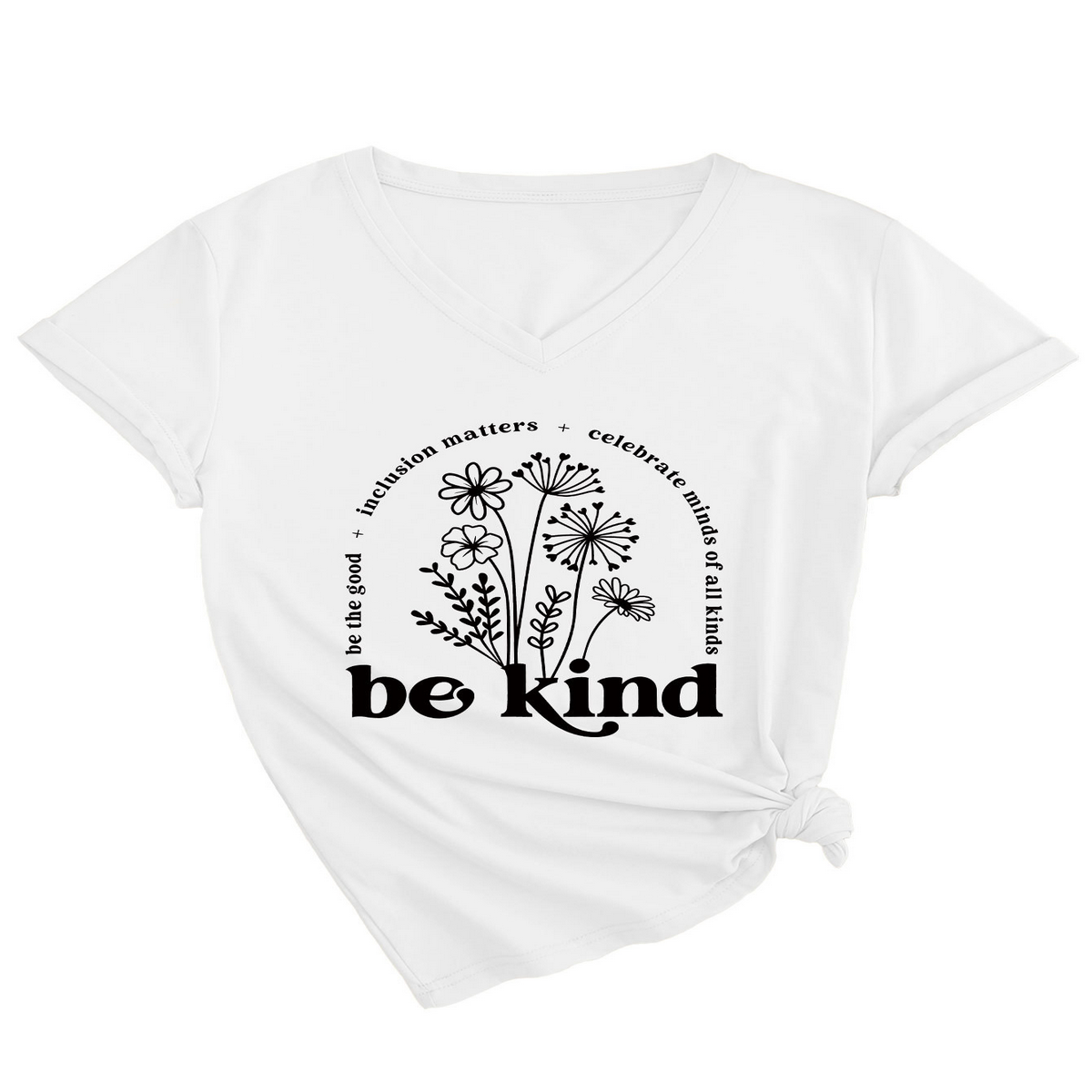 Women??¢s Summer T-Shirt ??Elegant V-Neck Style_CWTTS1542