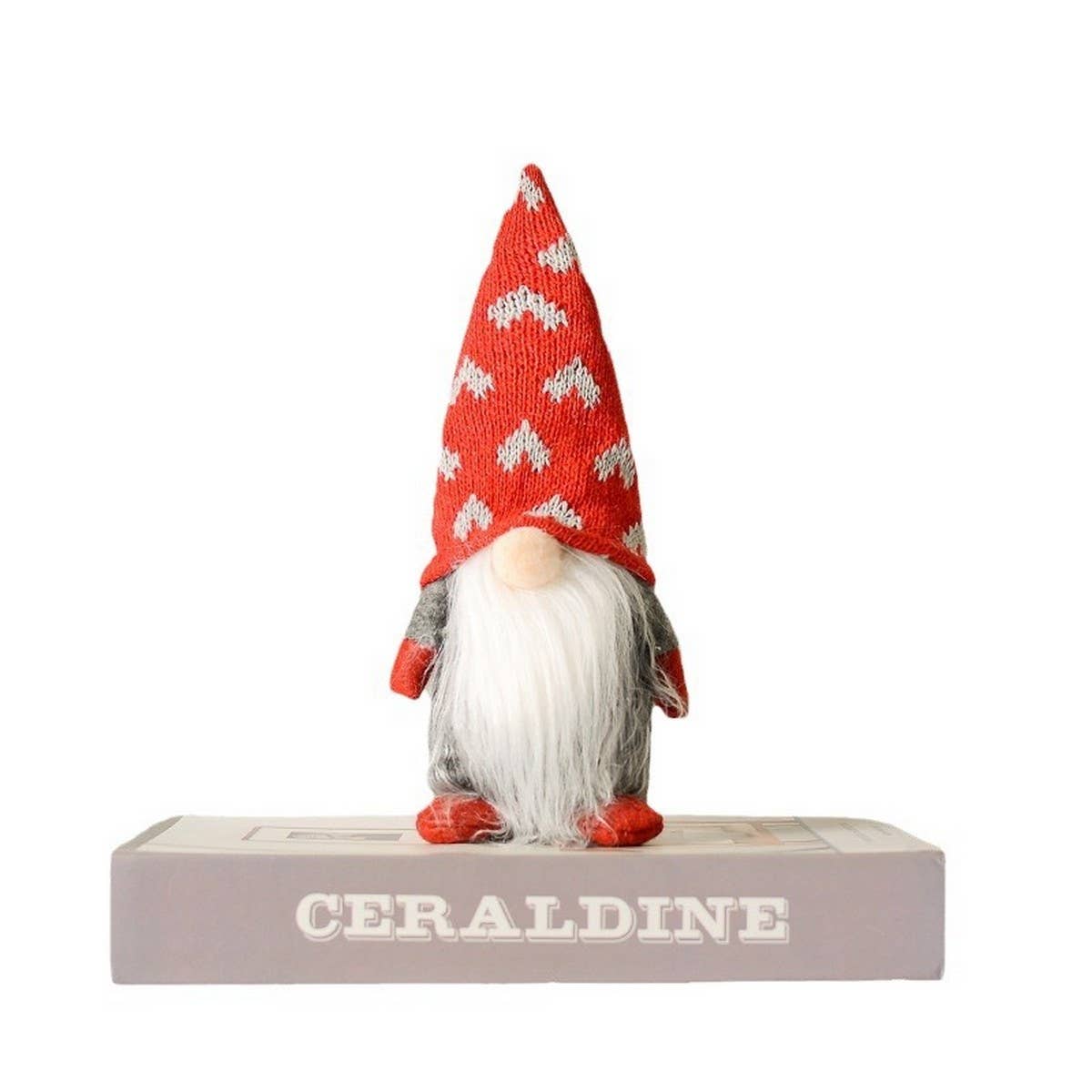 CHRISTMAS FOREST OLD MAN DOLL WINDOW DISPLAY