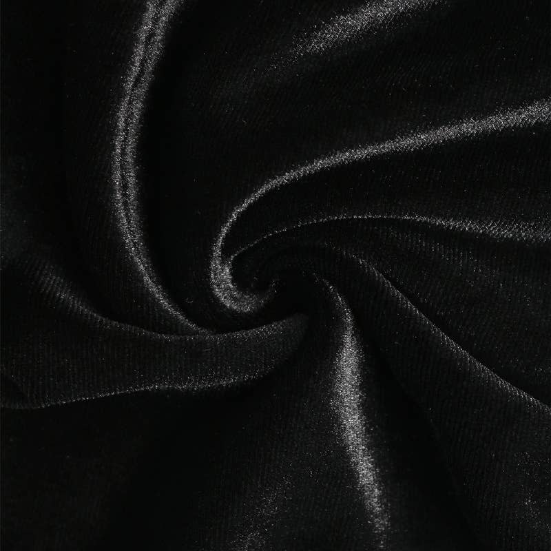 Spicy girl velvet slightly sagging long pants