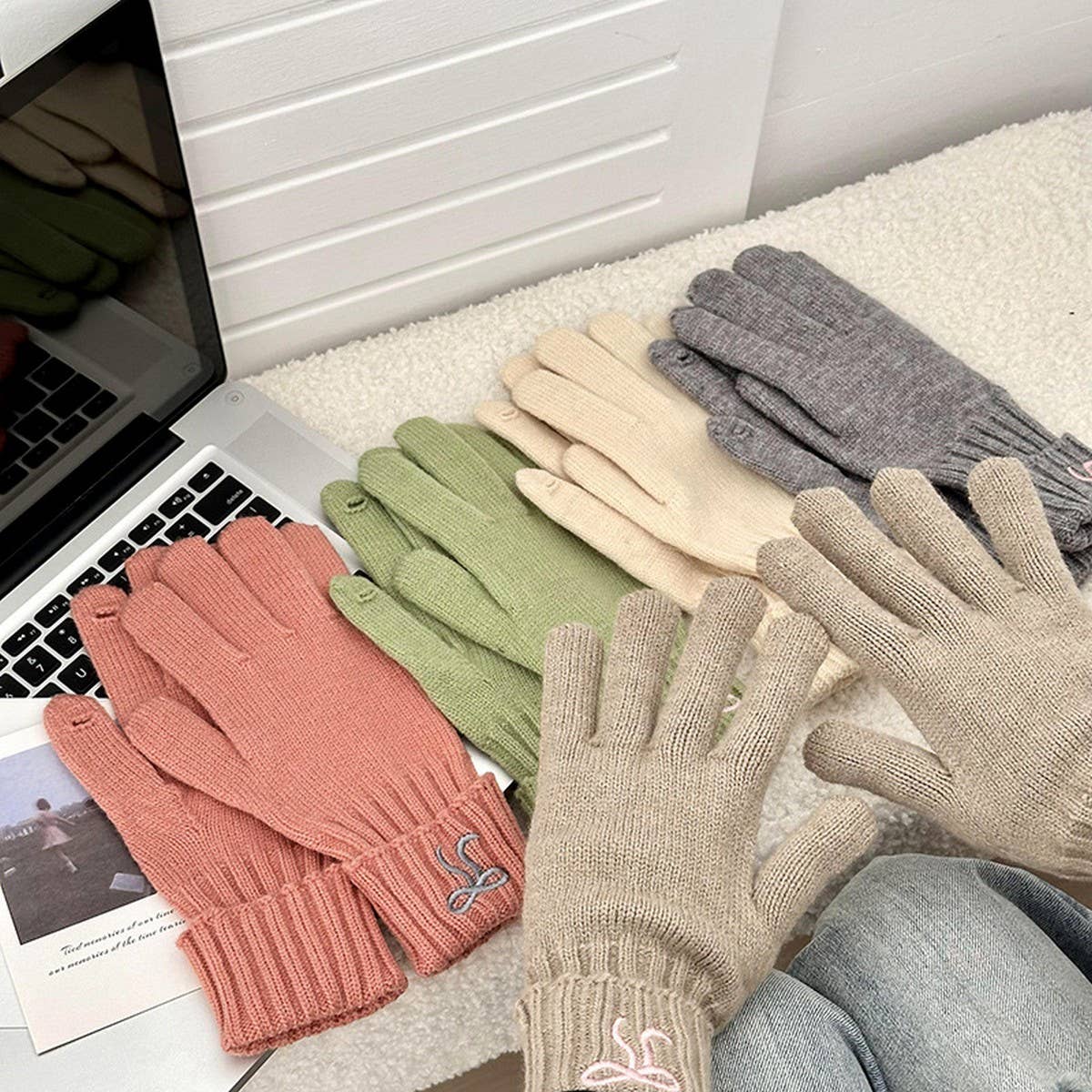 2024 NEW BOW EMBROIDERY KNITTED GLOVES_CWAG0140