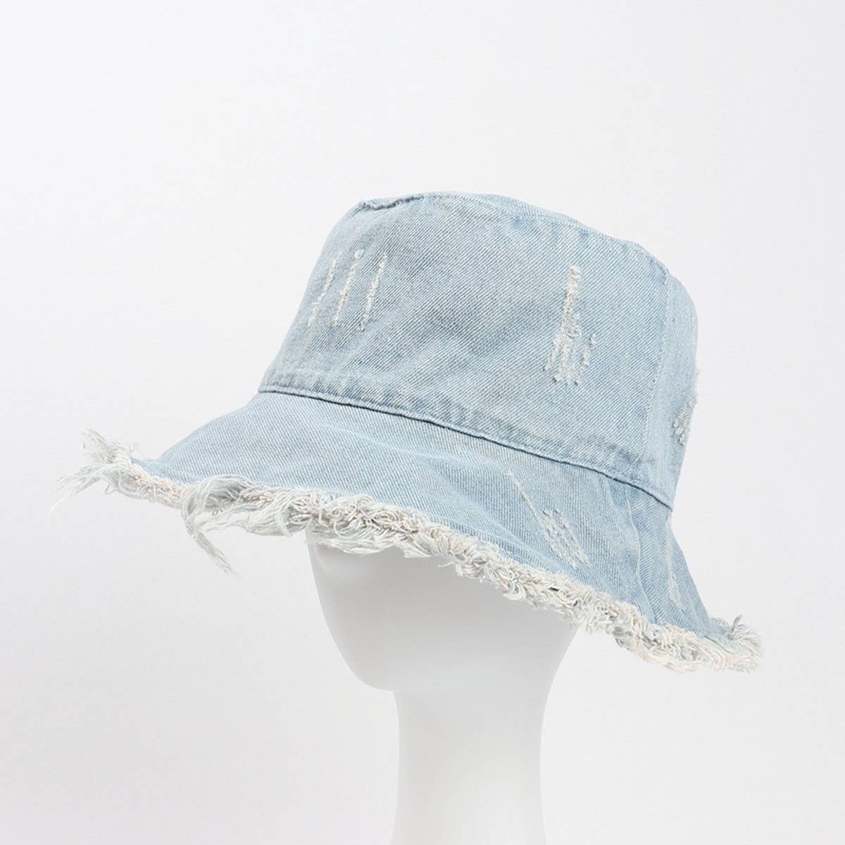 CWAH1505_VINTAGE DENIM BUCKET HAT