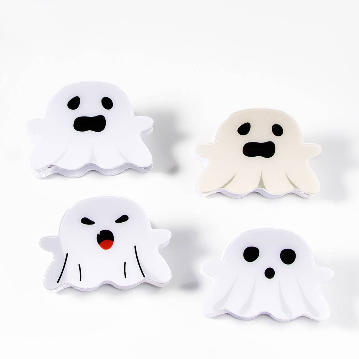 Halloween Ghost Holiday Claw Hair Clips_CWAHA1449
