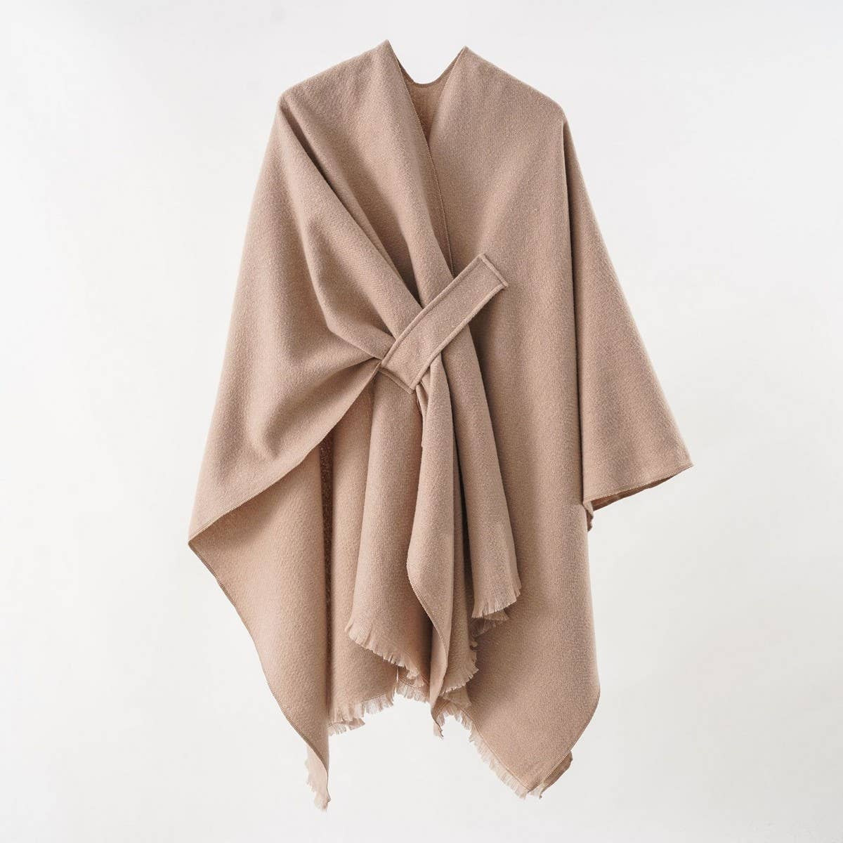 PURE COLOR HIGH-GRADE WARM CASHMERE SHAWL_CWMM2091
