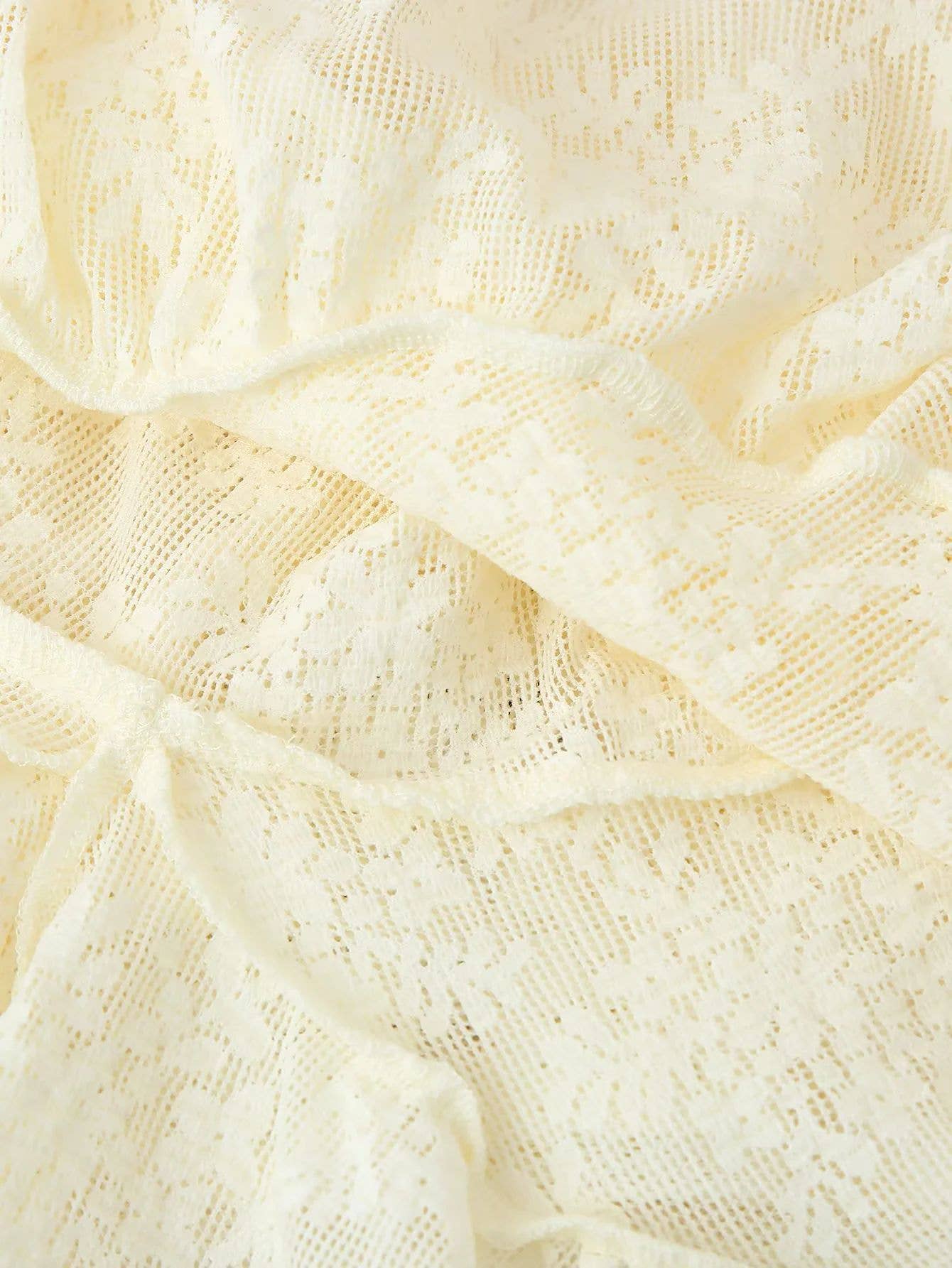 A pure color ruffled design halter top