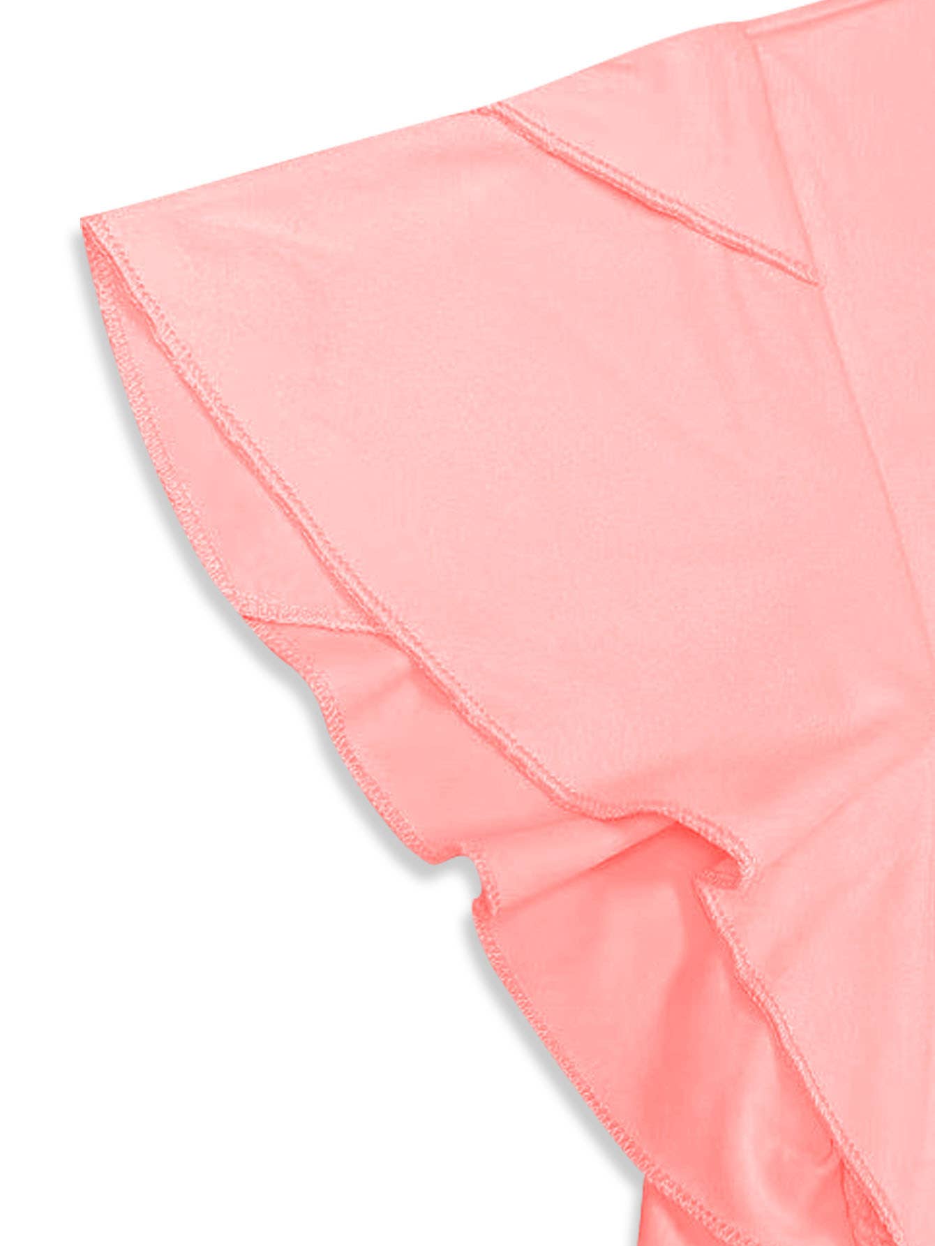 Temperament loose round neck flying sleeve dress