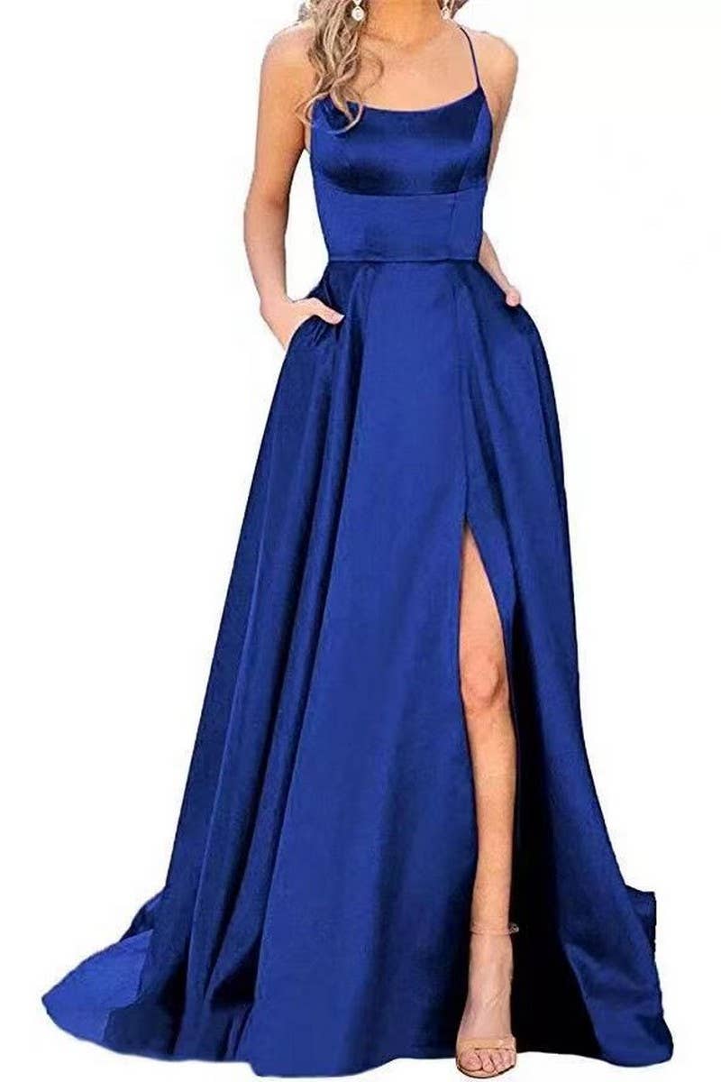 CWDMD5389_NEW SLEEVELESS EVENING GOWN WITH SMALL TRAIN