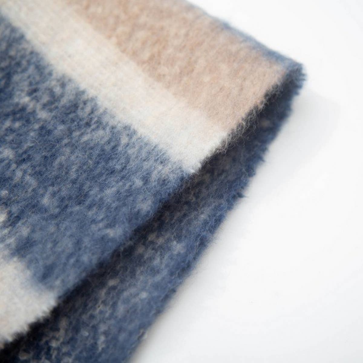 Leopard Jacquard Scarf - Unisex Winter Knit Wrap