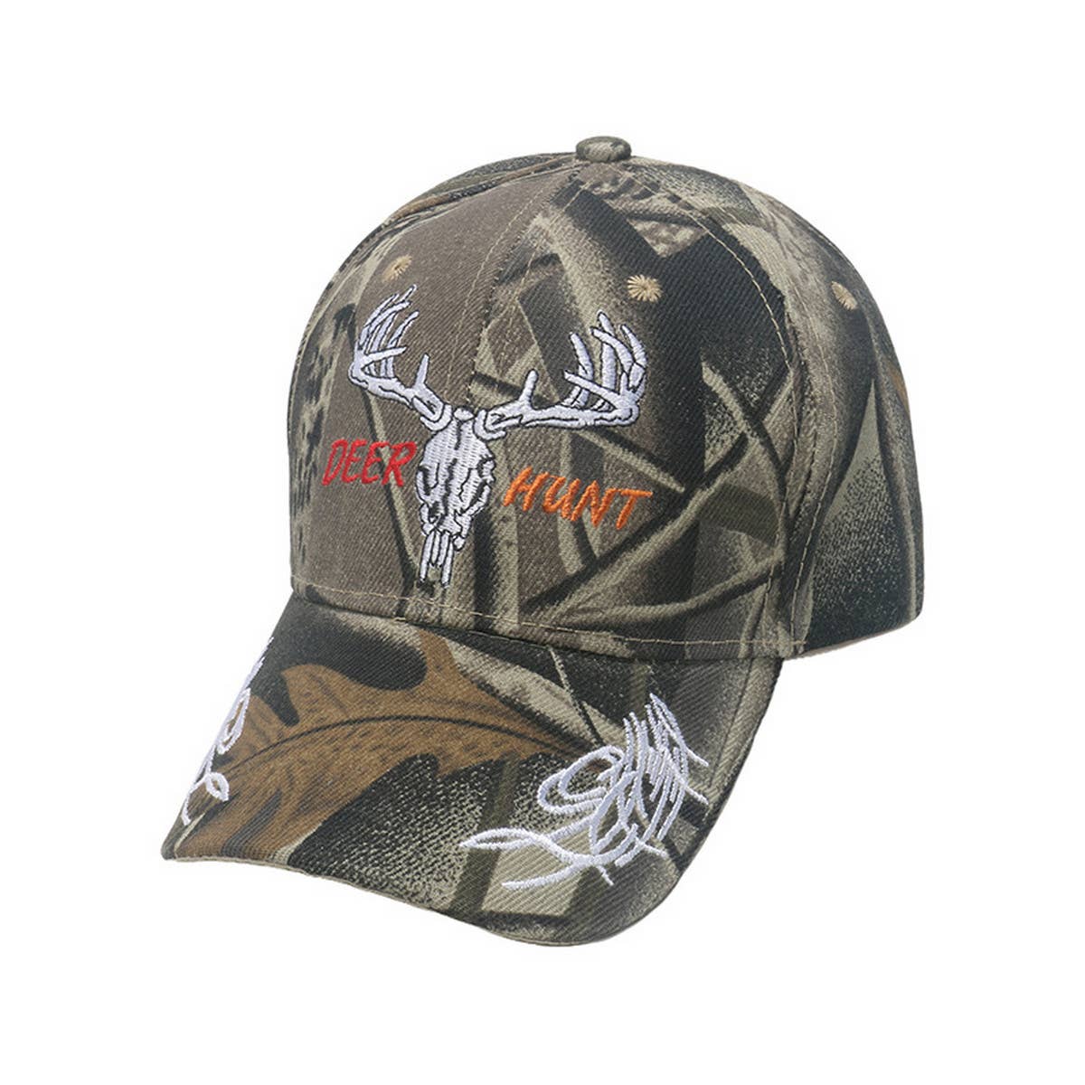 Camouflage Deer Antler Baseball Cap??œOutdoor Sun Hat CWAH1552