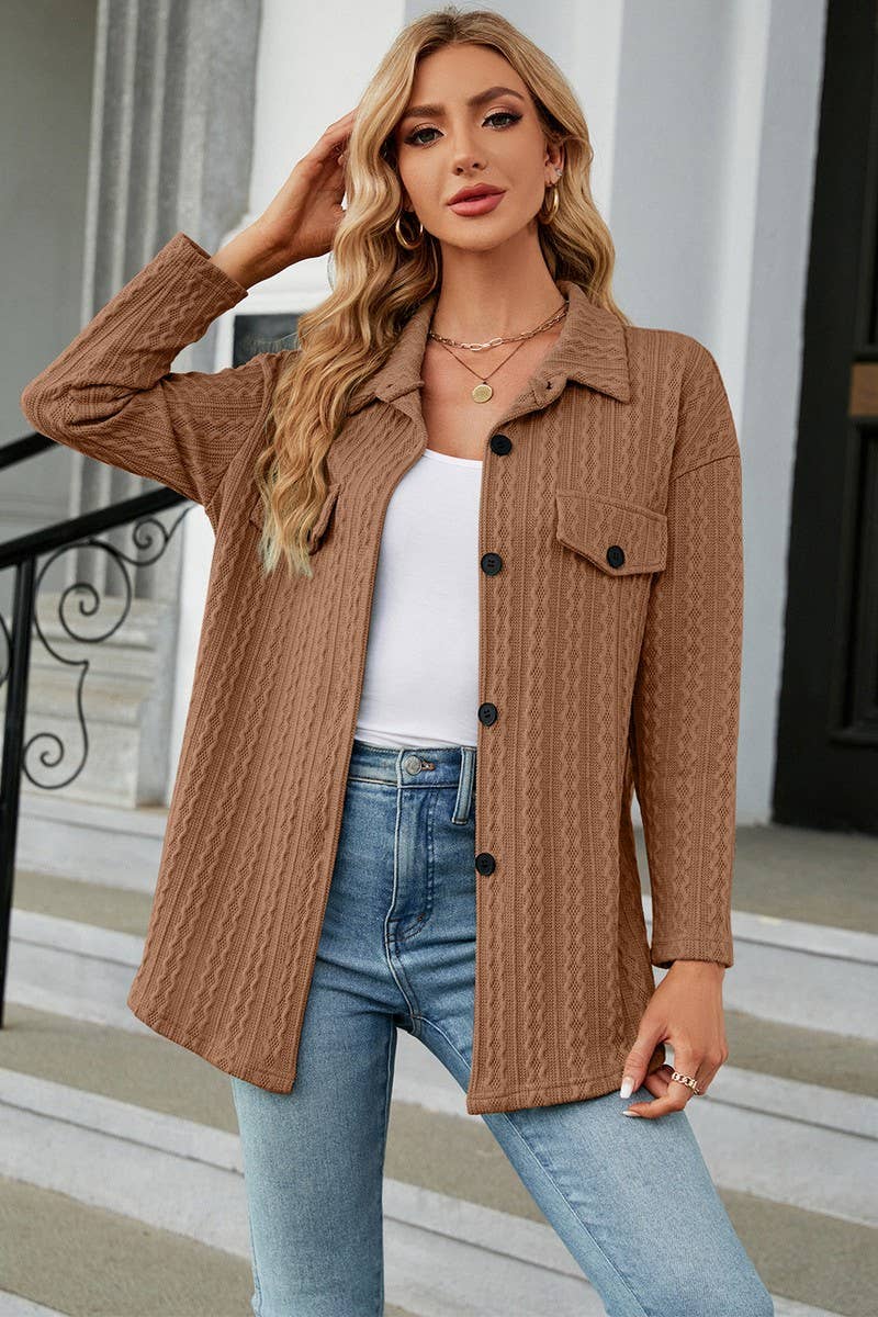 CWOCO1163_AUTUMN AND WINTER THREE-DIMENSIONAL CASUAL JACKET