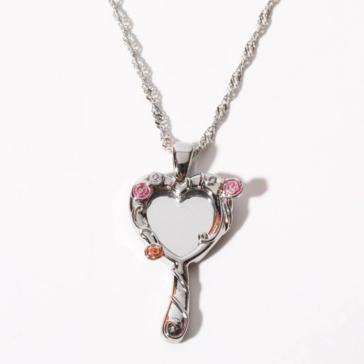 BARBIE DOPAMINE MIRROR NECKLACE_CWAJE05575