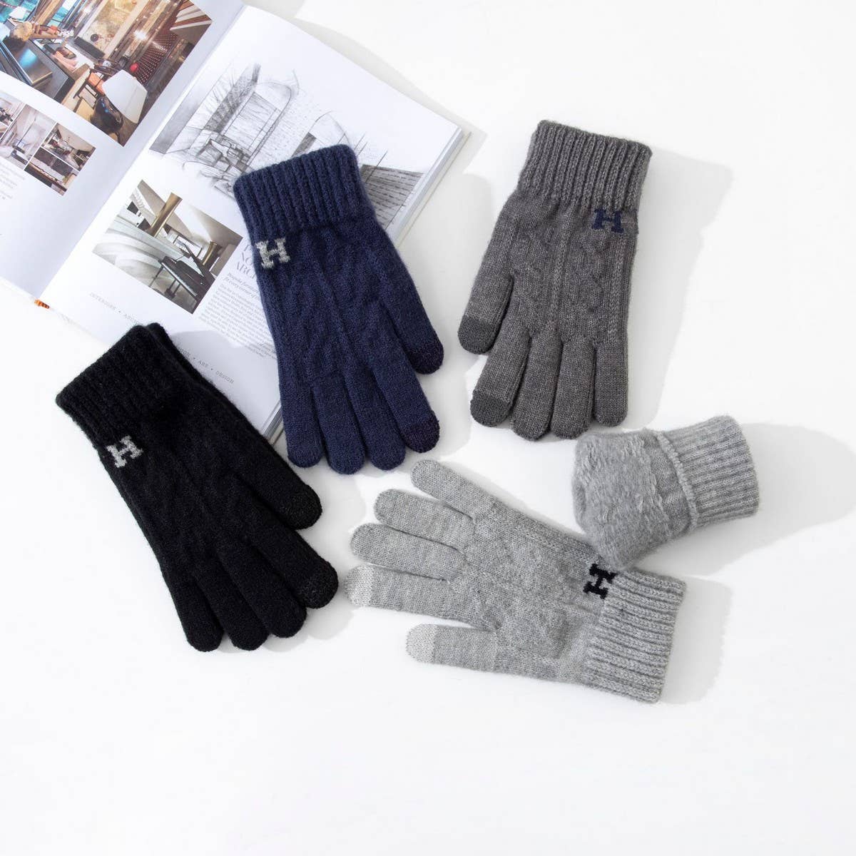 MEN'S COLD PROTECTION HIGH-END TOUCH SCREEN GLOVES_CWAG0156