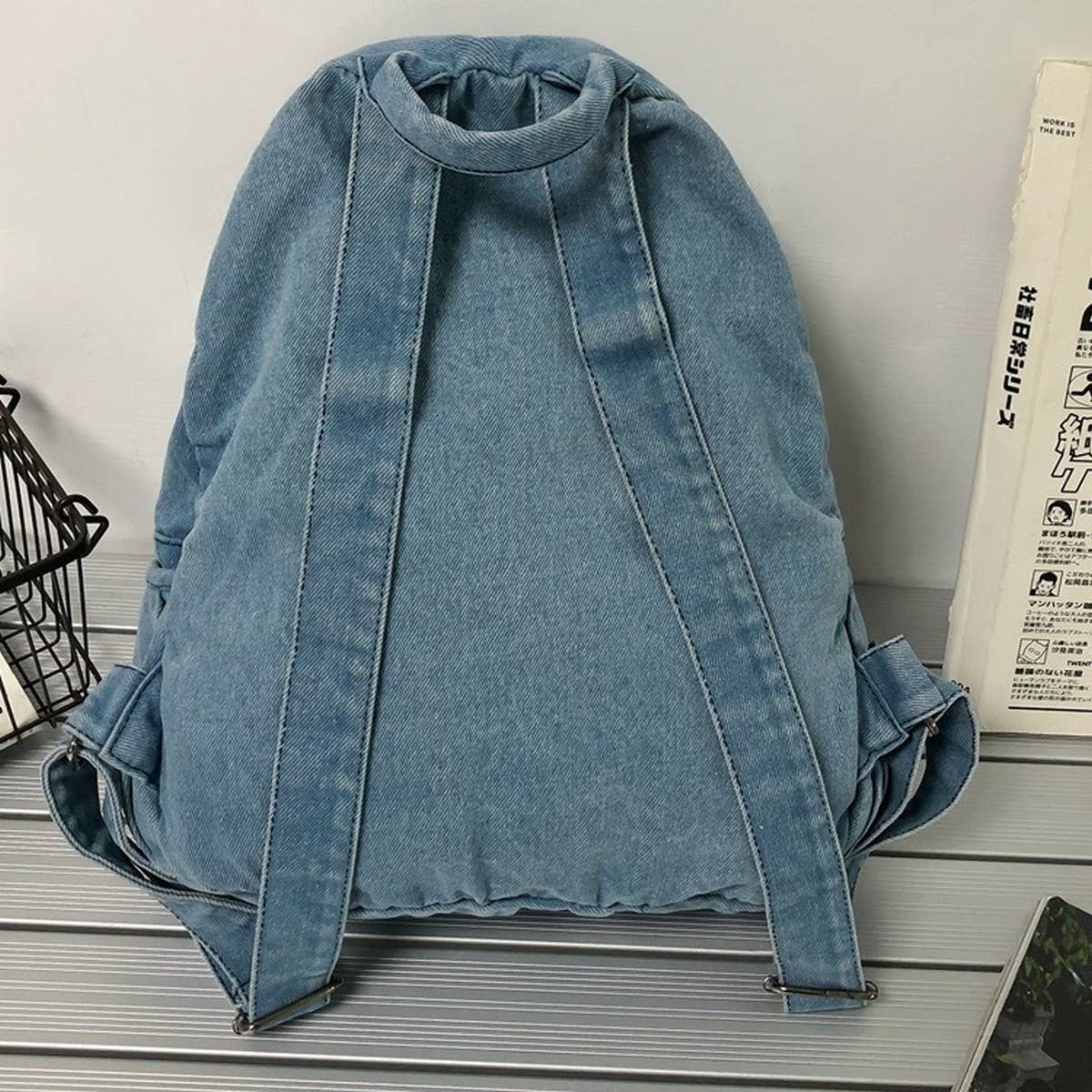 VINTAGE VERSATILE CANVAS BACKPACK,SHOULDER BAG_CWAB2208