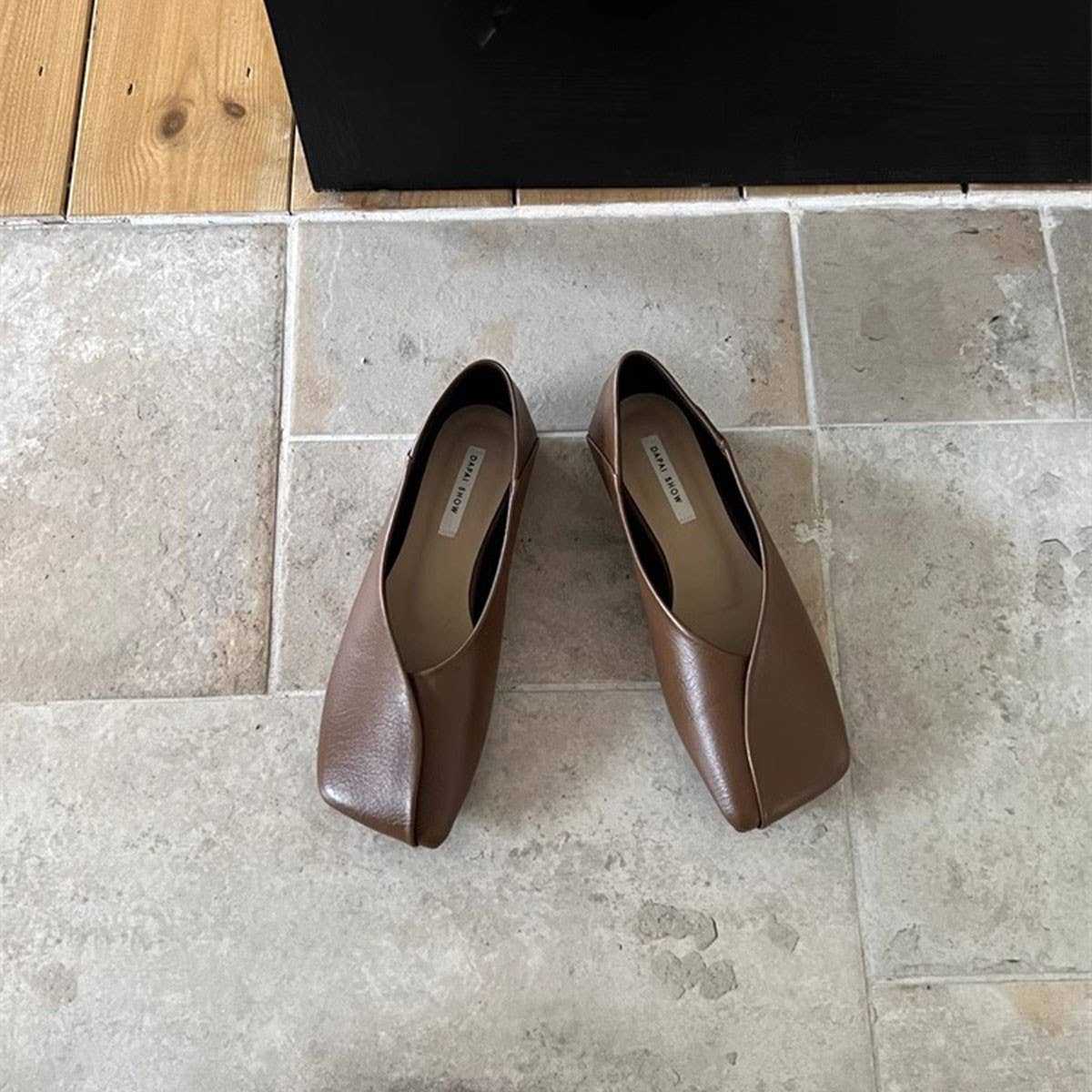 Low Heel Soft Sole Mary Jane Loafers